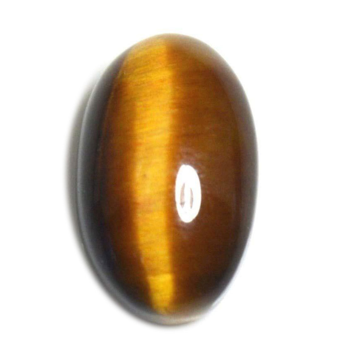 16X10 MM Genuine Tiger's Eye Brown Cabochon Oval Loose Gemstone For