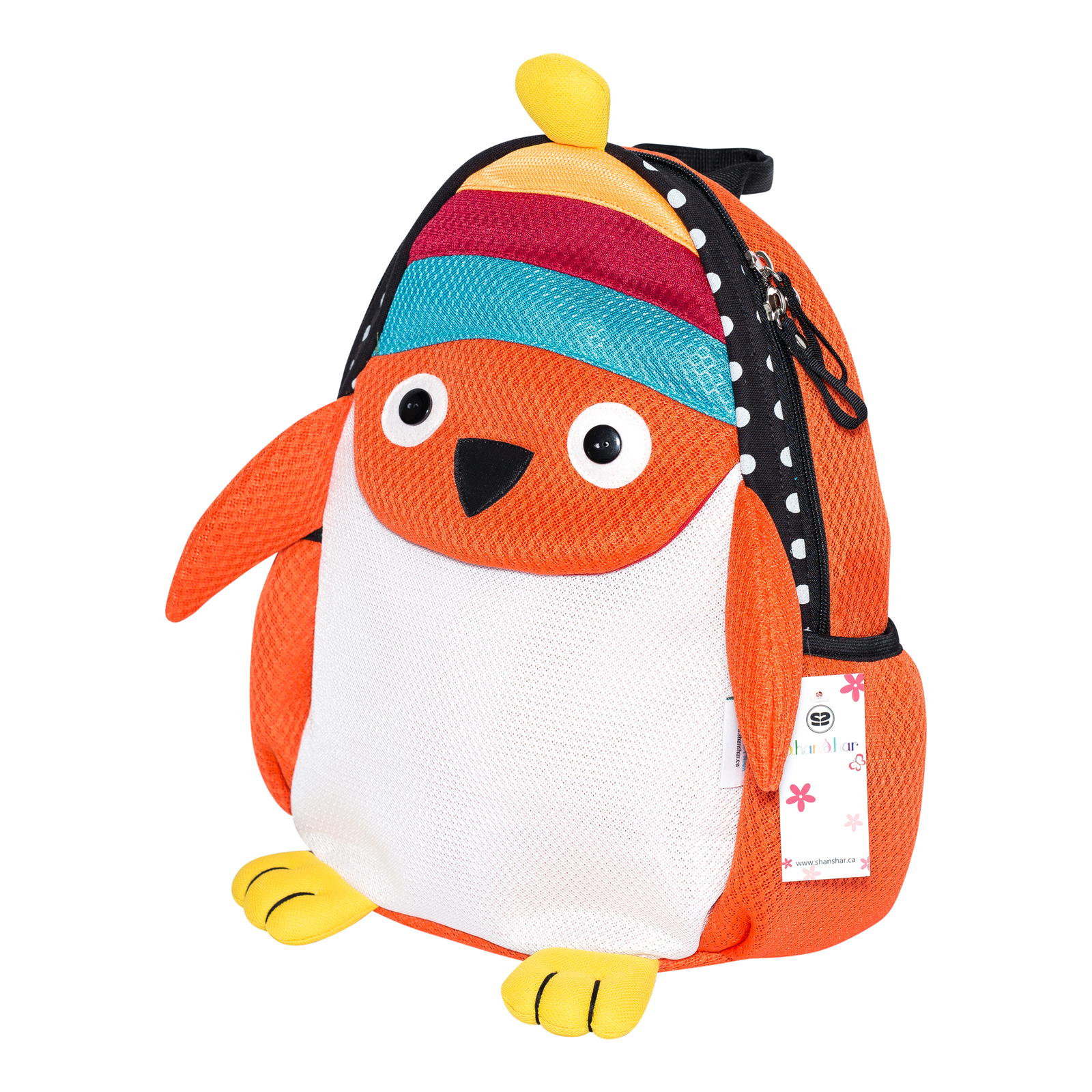 penguin plush backpack