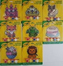 Crayola Plastic Suncatchers  Paint Craft Kits Age 4+, Select Theme - $2.99