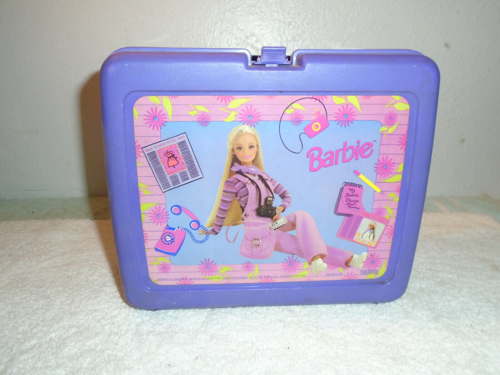 barbie thermos lunch box