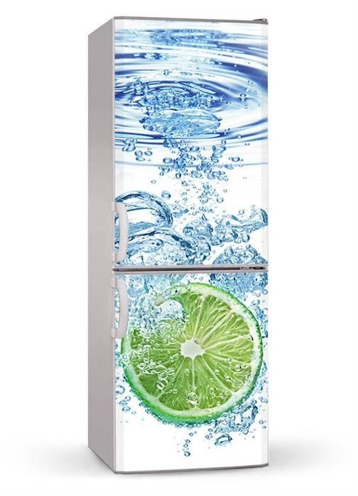 DIY Selfadhesive Refrigerator Dishwasher Lemon In Water Wall Sticker ...