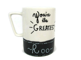 Starbucks You're The Greatest Best Teacher Black & White Coffee Mug Cup 16 Oz - $24.74