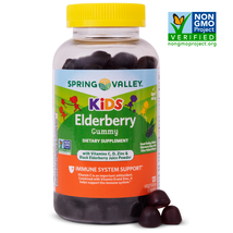 Spring Valley Kids&#39; Elderberry Gummies, 120 ct -  Immunity Support Immun... - $25.73