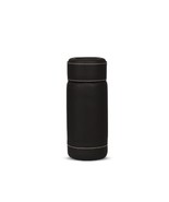 STG Cylindrical Black PU Leather Cup Tissue Box with 100 Tissue Pulls fits - $37.85