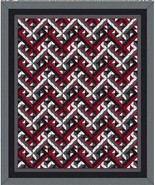 Precut Pieced  Contemporary Quilt Kit, 82 x 98, Other Sizes/Colors On Request, - $95.00