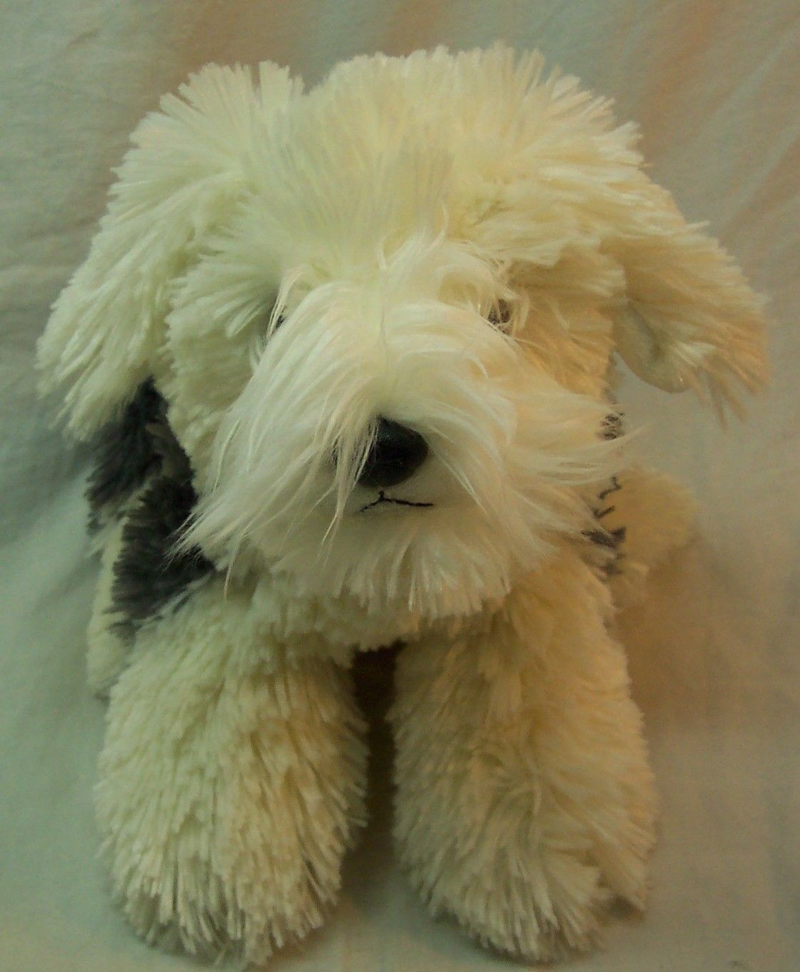 Aurora CUTE SOFT SHAGGY DOG 10" Plush STUFFED ANIMAL Toy Aurora