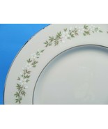 Lenox China Brookdale Pattern White Flowers Green Leaves Discontinued Pa... - $12.09
