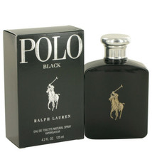 Polo Black by Ralph Lauren 4.2 oz 125 ml EDT Cologne Spray for Men New in Box - $69.25
