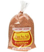 Hawaiian Pa&#39;Akai Inc, Alaea Sea Salt Medium Grains, 16 oz - $19.85