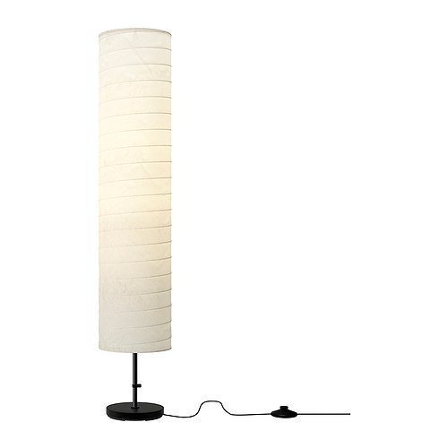 Ikea Holmo 46 Inch Floor Lamp, White EGELSTA Table lamp, mouth blown glass