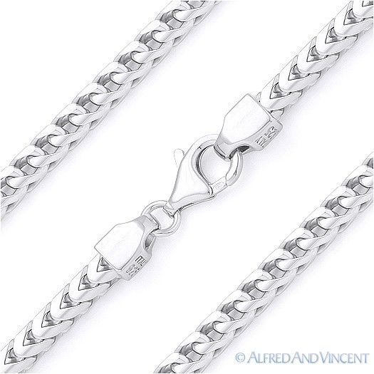 Franco Chain Italian 925 Silver