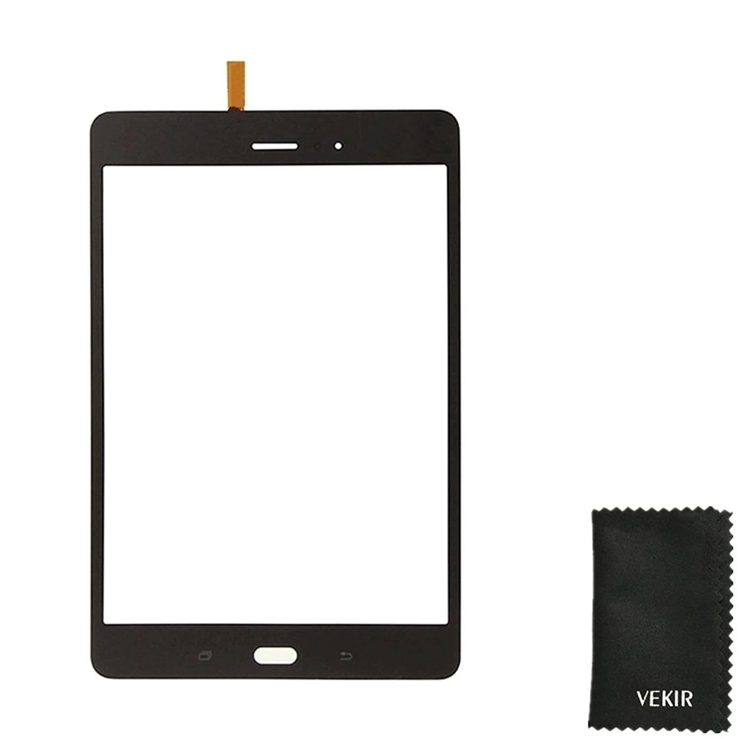 Black Sm-T350 Touch Digitizer Screen Replacement For Samsung Galaxy Tab A 8.0 20