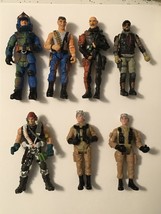 4 Lanard The CORPS 3.75" Action Figures 3 Unknown Figures - $21.78