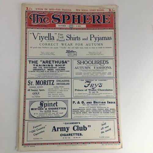 The Sphere Newspaper October 1 1921 The and 50 similar items