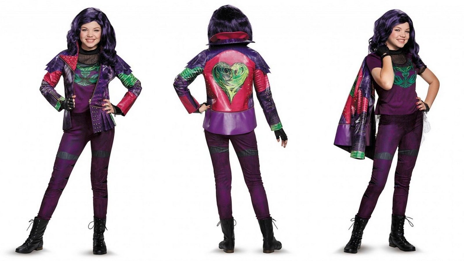 Disguise Disney Descendants Mal Prestige Girls Child Halloween Costume ...