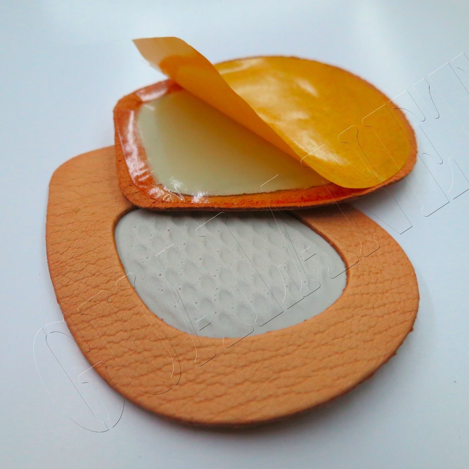 No-Slip Grip Ball of Foot Cushion Foam Rubber Self Adhesive- 5 Pair Halters