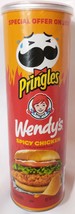 Pringles Wendy&#39;s Spicy Chicken 5.5oz Potato Crisp Chips Special Offer On... - $12.82