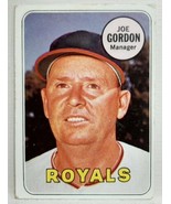 *READ!* 1969 Topps #484 Joe Gordon HOF Baseball Card Genuine Original Au... - $2.55