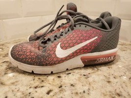 Nike Air Max Sequent 2 Women's Running shoe sz. 6 grey pink sneaker 852465-003 - $19.64