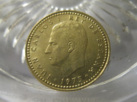 (FC-439) 1975(78) Spain: 1 Peseta { Long Tilde } - $1.50