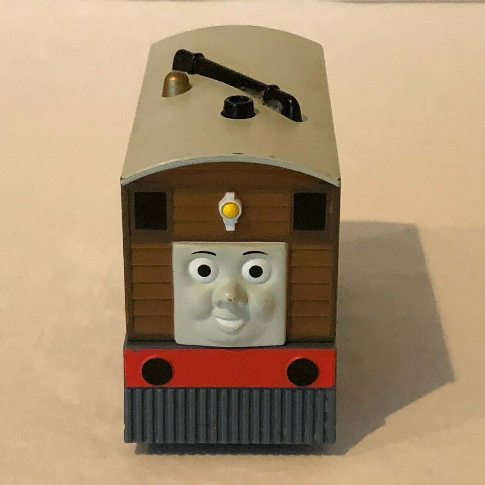 Thomas and Friends Talking Toby Train Toy 2009 Thomas Gullane Plastic ...