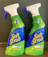(2) Soft Scrub Total All Purpose Spray Foam Bleach Cleaner 25.4 Oz Each - $59.95