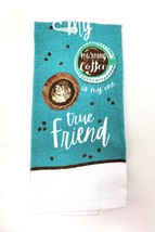 Home Collection Kitchen Dish Towel - New - Morning Coffee... - $7.99