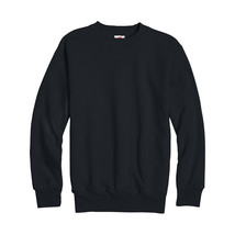 Hanes Boys Fleece Crew Neck Sweatshirt Black - Size Small  - $9.99