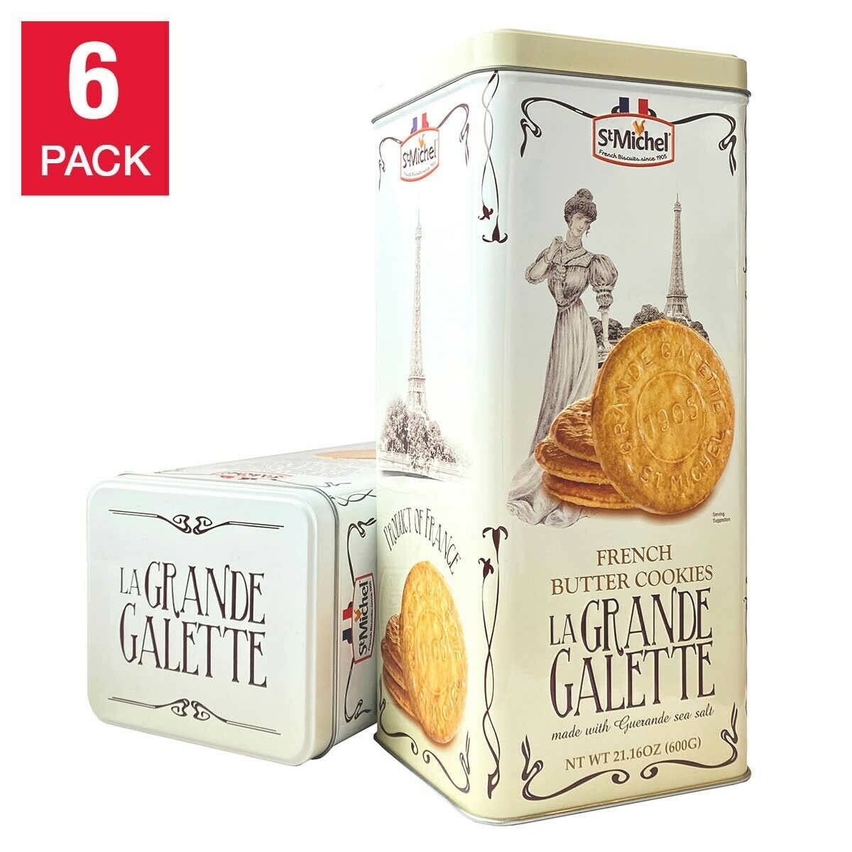 La Grande Galette French Butter Cookies, 600g per pack, 6pack Food