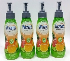 4X Scented Air Freshener Spray Tropical Citrus Room Mist Magic Of Fresh 8 Oz Ea - $26.72