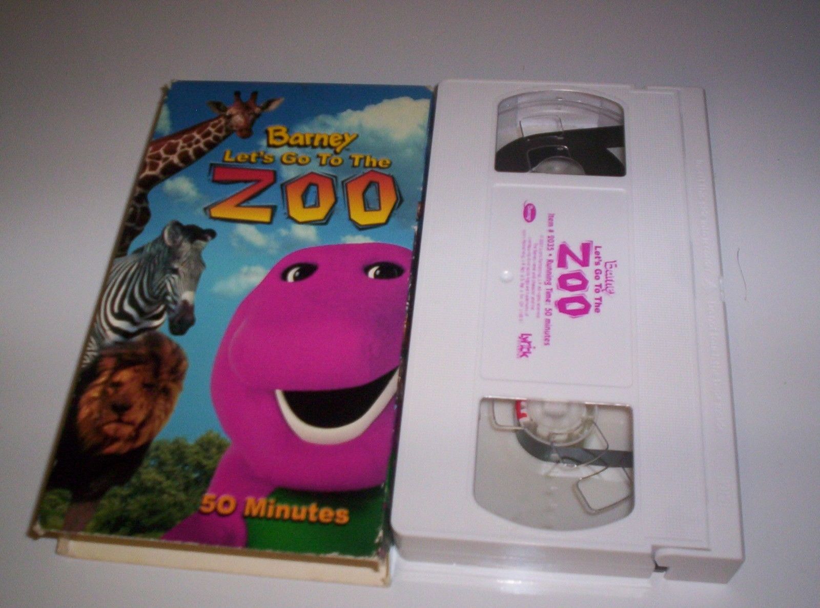 Barney Lets Go To The Zoo Vhs 2001 Vhs Tapes