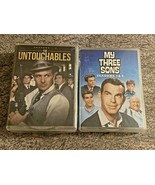 2 TV on DVD Lot: The Untouchables: Seasons 1-3, My Three Sons: Seasons 1... - $149.99