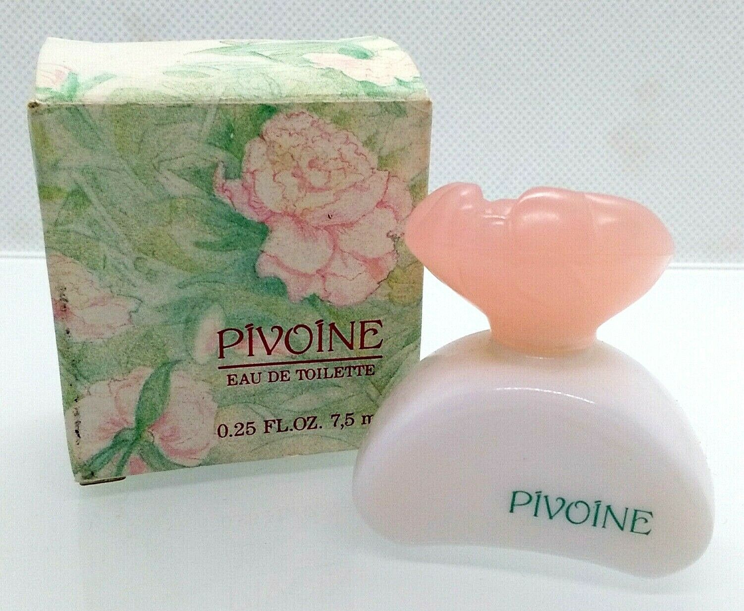 PIVOINE ~ YVES ROCHER ✿ VTG Mini Eau Toilette Miniature Perfume 7,5ml 0.25 fl.oz - $14.24