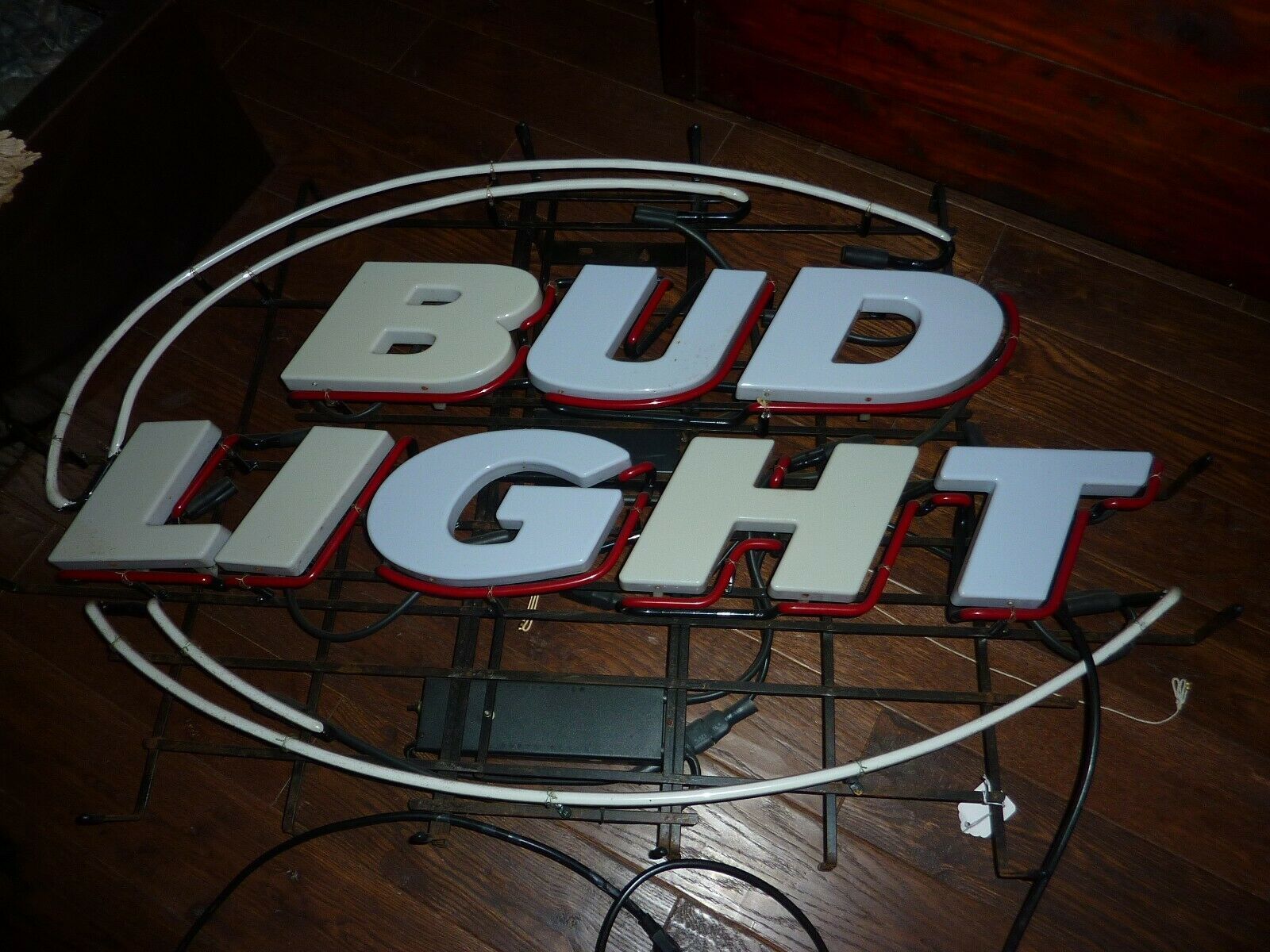 bud light neon sign