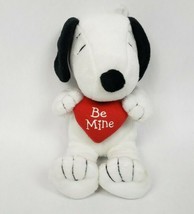 Peanuts Snoopy Be Mine Plush Heart Valentines Gift Doll 5&quot; - $10.19