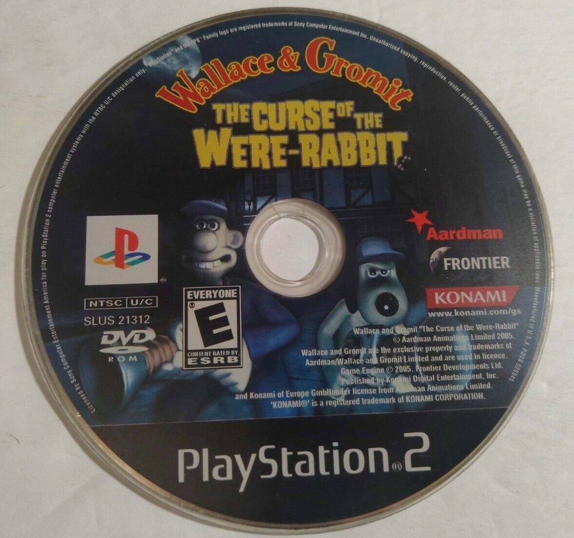 Wallace & Gromit The Curse of the Were-Rabbit (PlayStation 2 PS2 ...