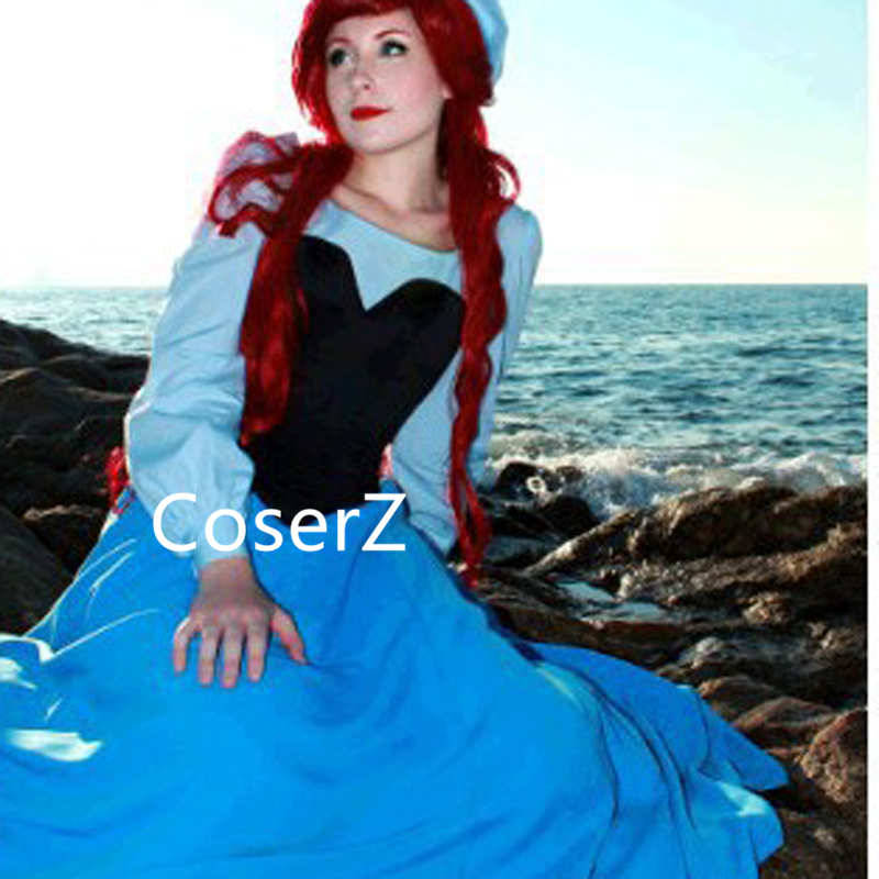 ariel blue dress costume