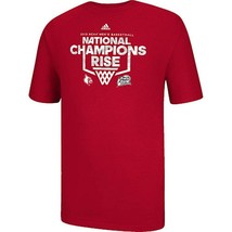 NCAAAdidas Louisville Cardinals Basketball MENS Champions 2013 Shirt  NEW XL - $24.74