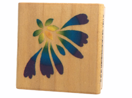 CoMotion Rubber Stamp Stencil Flower Corner Card Making Craft Decorative Edge - $4.50