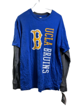 Colosseum Youth UCLA Bruins Faux Layered Shirt-Blue/Gray, XL - $21.38