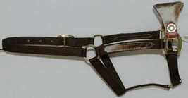 Pioneer Horse Tack Horse Show Halter Leather Hair Nylon Combnation image 1