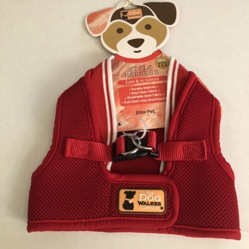 The Dog Walker Company ResMesh Medium Puppy Harness Vest Cute & In