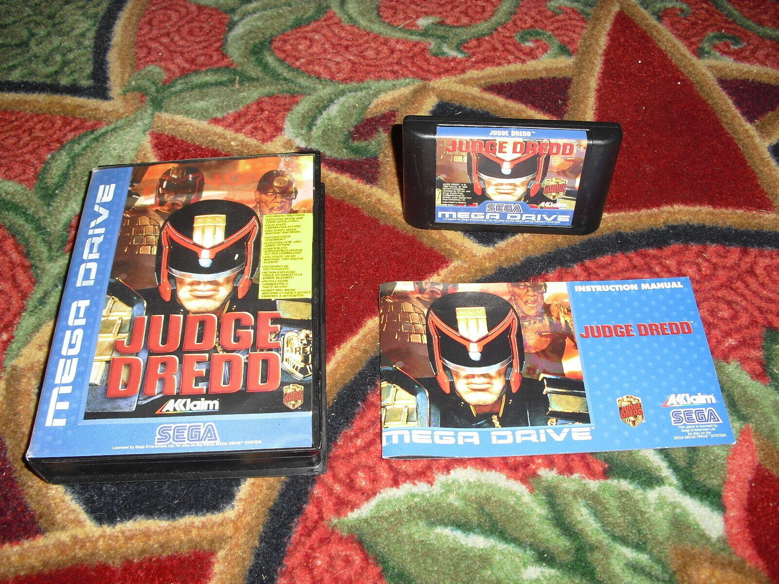 Judge dredd sega коды