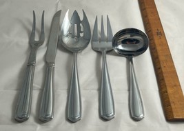 Reed & Barton Tarbor Stainless Steel 5 Piece Lot of Servers - $19.99