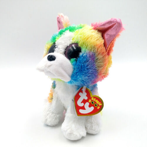 6/" TY Beanie Boos Glitter Eyes Count Purple Bat With Tag Gift Sparkle Plush Toys