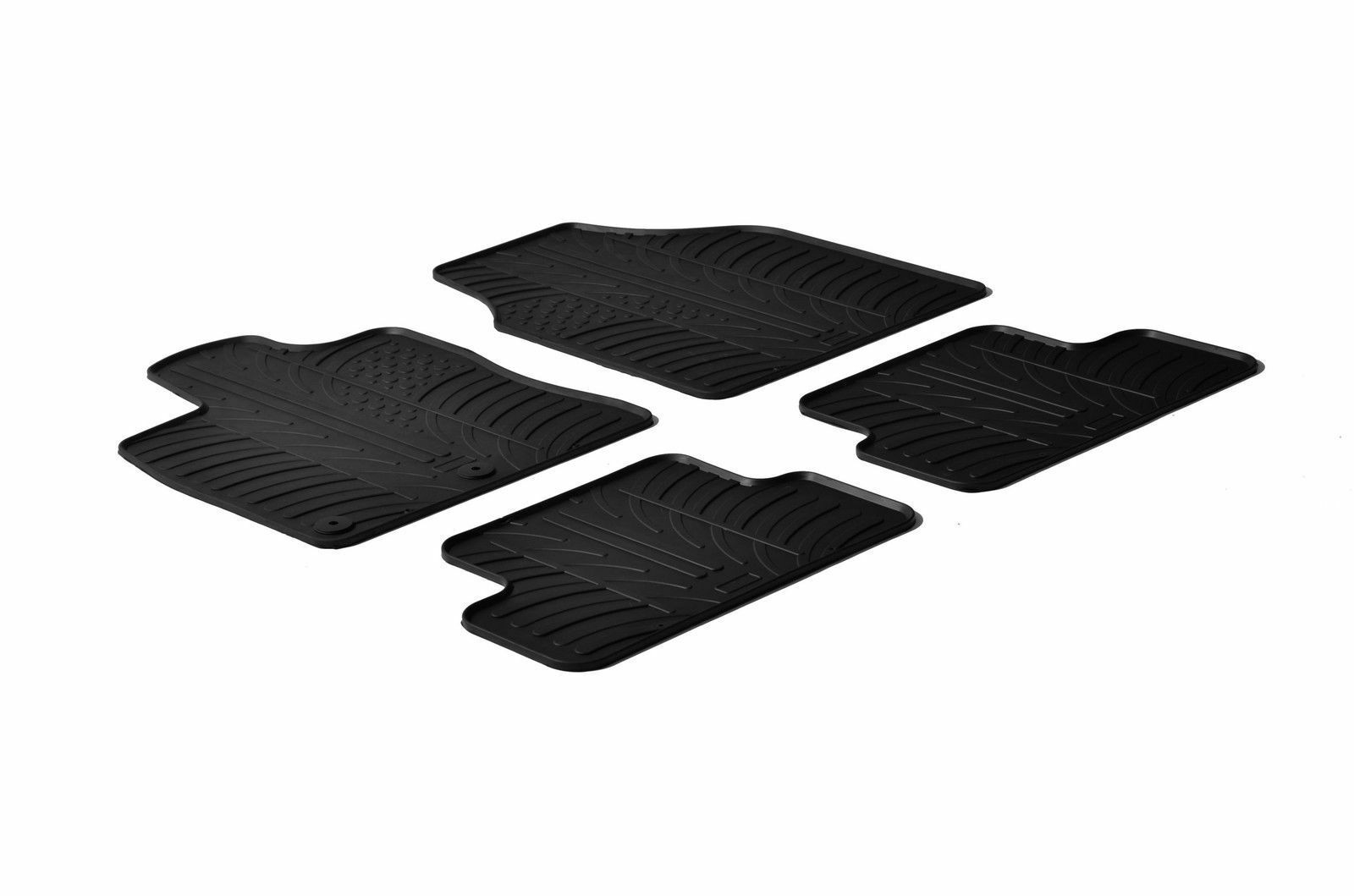 All Weather Rubber Floor Mats fits 2014-2020 Nissan Rogue - 4 Piece Set ...