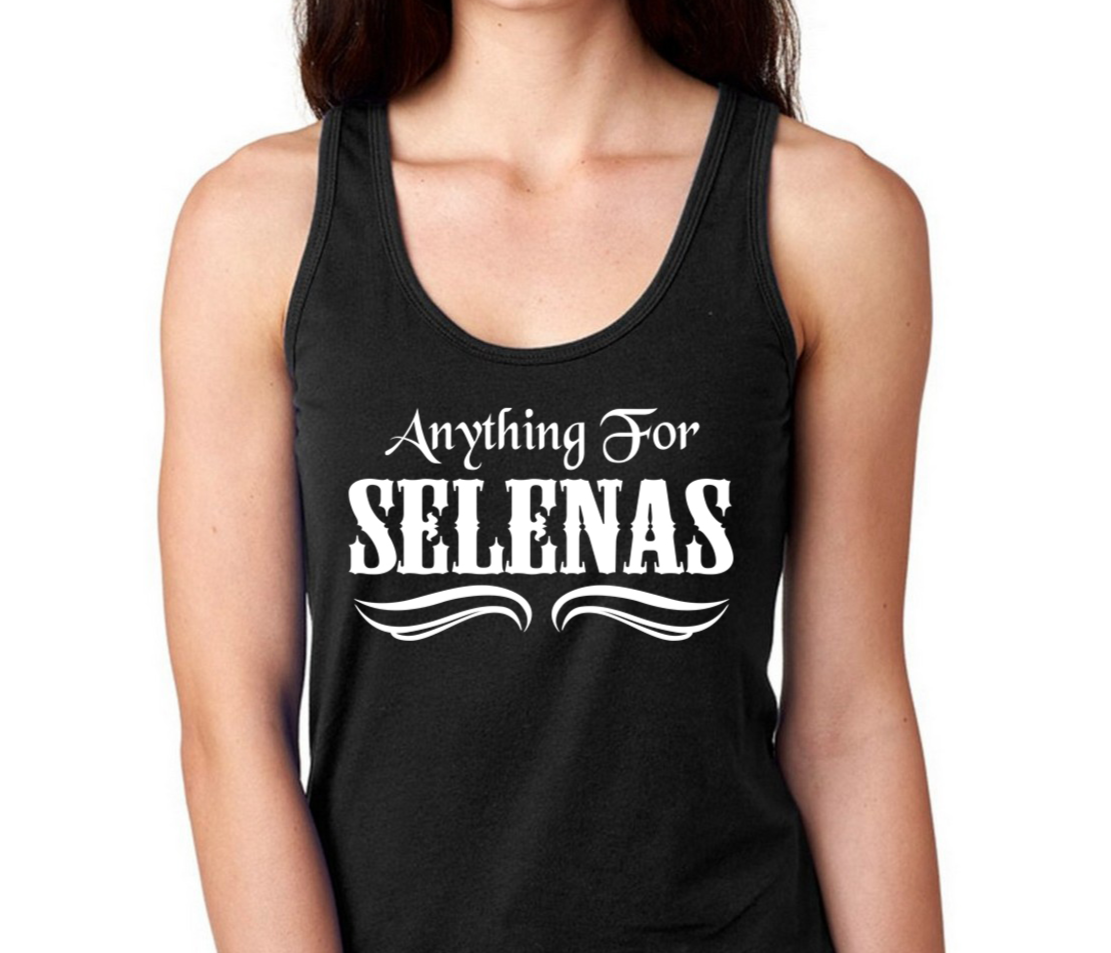 Anything for Selenas tank top, gifts for her, Selena shirt, selena ...