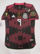 Raul Jimenez Mexico Gold Cup Champions Match Black Home Soccer Jersey 2020-2021 - $110.00