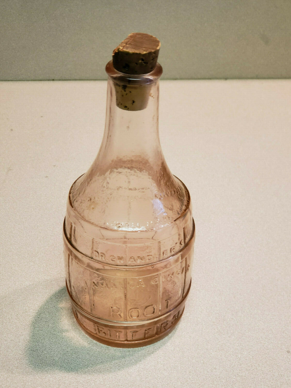 Dr. Chandler's Jamaica Ginger Root Bitters Wheaton, NJ Pink Bottle w