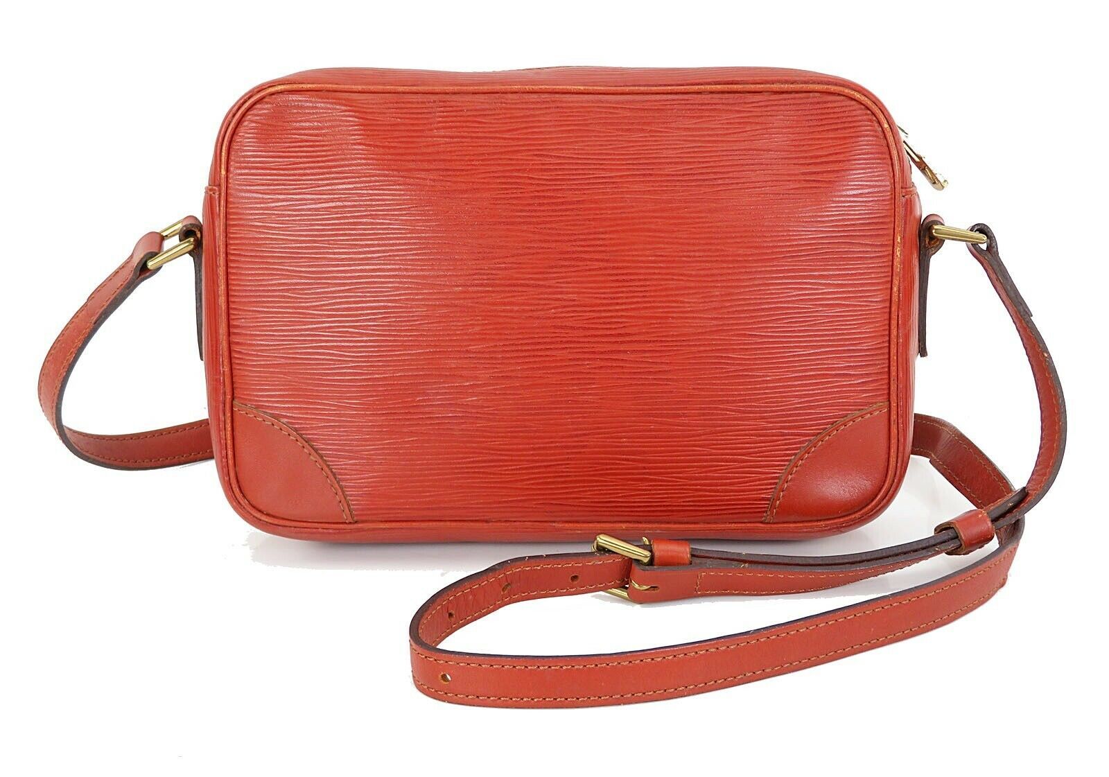 Authentic LOUIS VUITTON Trocadero 24 Brown Epi Leather Shoulder Bag #21850 - Women&#39;s Handbags & Bags